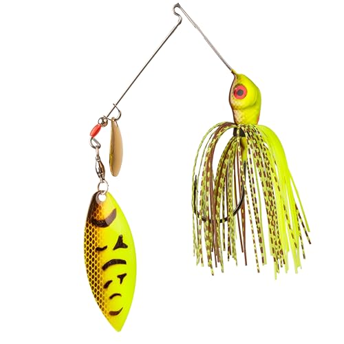 Strike King Red Eyed Special Fishing Lure, Spinnerbait - color: Chart Spring Craw, size: 3/8oz