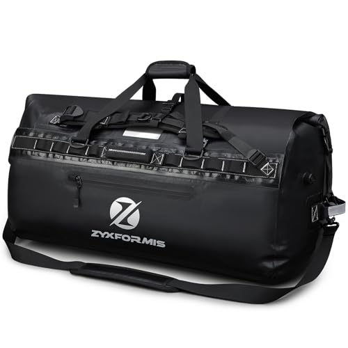 Waterproof Duffle Bag, Large Marine Dry Bags, Heavy Duty Adventure Travel Bag for Men and Women, Waterproof Duffel Backpack for Kayaking Boating Hiking Camping Vacation, 65L 110L 160L - size: 65L