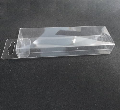 Pack of 20 Fishing Lure Tackle Clear Plastic Package PET Box for Bait Crafts
