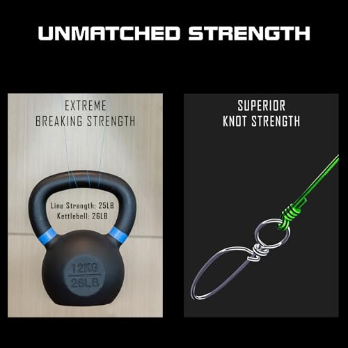 Regica Braided Fishing Line - Abrasion Resistant, Zero Stretch, Ultra-Thin Diameter, Super Strong - 4 Strand 8 Strand, 6lb-100lb, 150/300/500 Yards for Saltwater or Freshwater, Colored Braid Line - color: Moss Camo, size: 8LB (300 Yards)