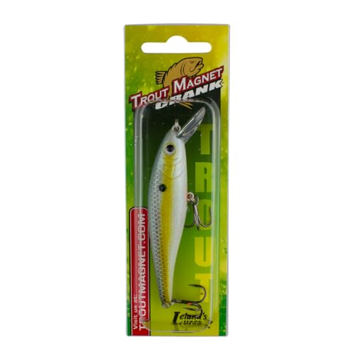 Trout Magnet Trout Crank Top Water Fishing Bait, Runs 2-4 Feet Depth with Small Rattles for High Effectiveness, Great Fishing Lure for Freshwater - color: Southern Belle, size: 3.5"