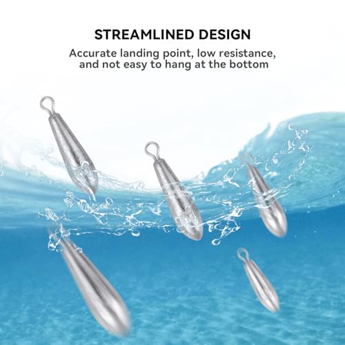 10 Pack Drop Shot Fishing Weights Kit, Drop Shot Weights, Fishing Bottom Sinkers Lead Weight for Bass Fishing Lures or Other Fish - style: 15 G / 0.53 Oz
