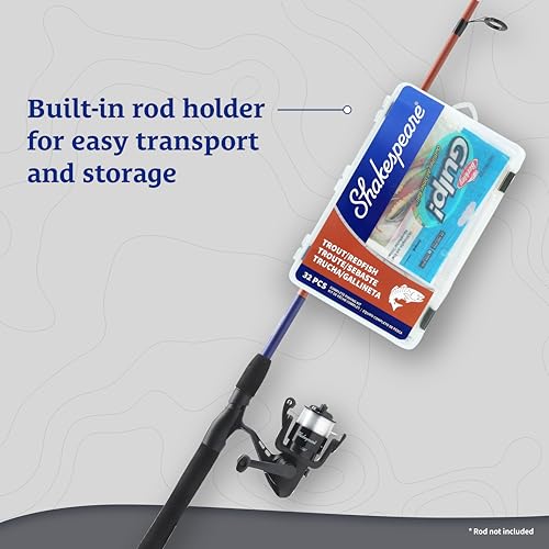 Shakespeare Catch More Fish Fishing Tackle Kit - color: Redfish/Trout, style: New Model