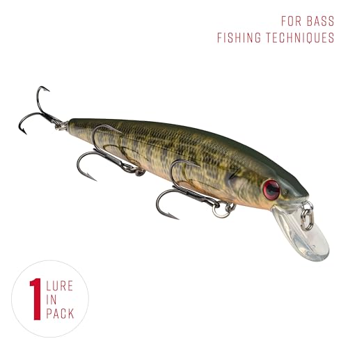 Strike King KVD Jerkbait 3 Hook - color: Natural Bream, size: 4.75 inch (Pack of 1)