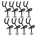 Sure Grip Steel Boat Rod Holder 20 Degree PVC Coated Steel Wire Fishing Pole Holder (8PCS)