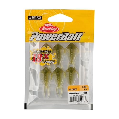 Berkley PowerBait Trilobite Fishing Soft Bait - color: Blown Motor