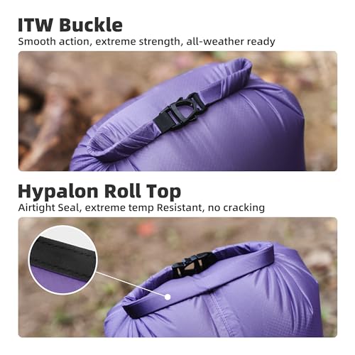 Thous Winds Heavy Duty Waterproof Dry Bag, 36L Lightweight Roll Top Dry Storage for Travel, Camping, Hiking, Kayaking, Fishin - color: Orange Tiger, size: 36L