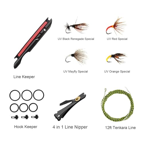 Aventik Tenkara Rod Pro IM12 Nano 6:4 Action 2 Mini Sizes All Water Conditions Quality Carbon Tube Packing, Extra Spare Sections Included, Tenkara Fly Rod - size: 12’0‘’, style: Rod Combo