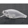 Blank Unpainted Minnow Crankbait Topwater Lipless Jerkbait Fishing Lures - color: UPC547