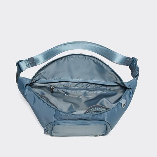Pander Everywhere Belt Bag Crossbody Fanny Pack with Mesh Pockets and Adjustable Strap, 6L / Indigo Blue - color: Indigo Blue, size: 6L (104cm Strap)