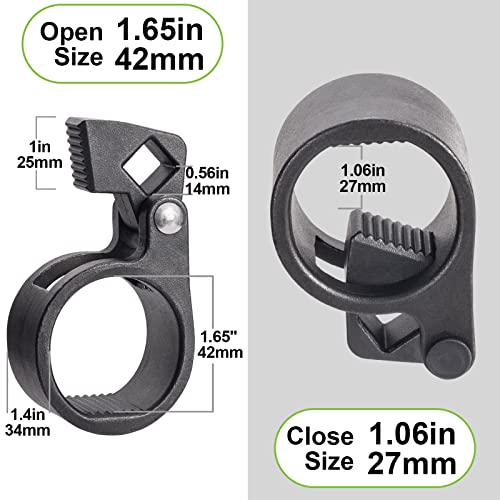 Toolwiz Inner Tie Rod Removal Tool Kit, 3/8'' Universal Low Profile Tool and Inner Tie Rod Hex Wrench Repair Remover 27-42mm End Wrench for 1/2" Square Drive, 2pcs for Most Cars Repair