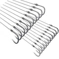 Joyiii Small Fishing Hooks with Mono Line,Super Strong Sharp Fishing Hook on Nylon Fishing Line Fishing Accessories for Baits - size: 5#(1.1lb-3.3lb)