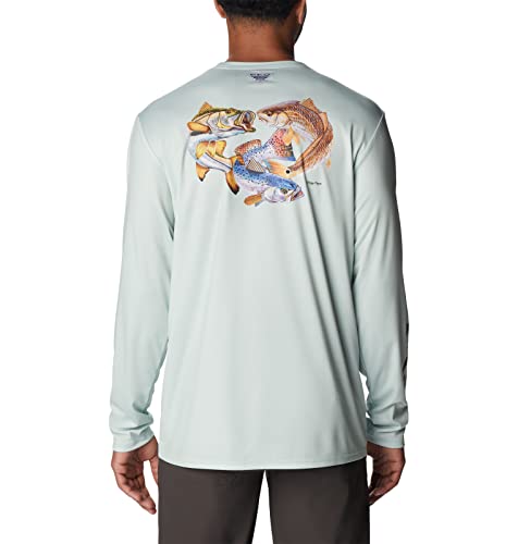 Columbia Terminal Tackle PFG™ Carey Chen Long Sleeve - color: Green, size: XX-Large