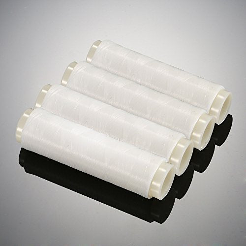 Lixada 4Pcs High Tensile Elastic Bait Thread Sea Fishing Line - size: 1