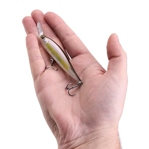 Berkley Krej Fishing Hard Bait - color: Stealth Shad, size: 3.3 in - 85 (2/5 oz)