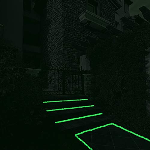 Glow Pebbles Green, 300 pcs Green Glowing Rocks for Outdoor Decor, Garden Lawn Yard, Aquarium, Walkway, Fish Tank, Pathway, Luminous Pebbles Powered by Light or Solar-Recharge Repeatedly - color: Green