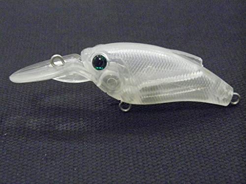 Blank Unpainted Minnow Crankbait Topwater Lipless Jerkbait Fishing Lures - color: UPC647
