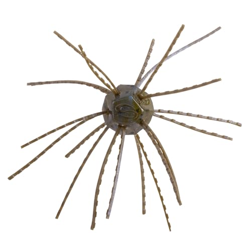 Strike King Tumbleweed Floating Fishing Lure, Finesse Creature Bait, 3-Inches, 4-Pack - color: Blue Craw