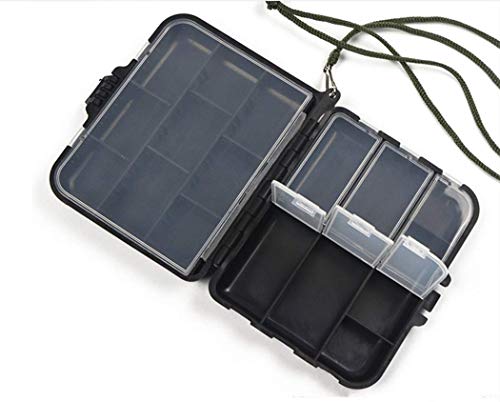 Toasis Plastic Tackle Box Case Fishing Lure Storage Container Organizer