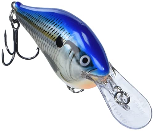 Rapala Dives-to 3/8 Oz Fishing Lures - color: Blue Shad, size: Body Length: 2"