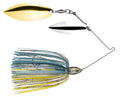 Strike King Tour Grade Spinnerbait Fishing Lure, Weight Forward Design, 3D Eyes, Hand-Tied Skirt - color: Sexy Shad, size: 3/8 oz