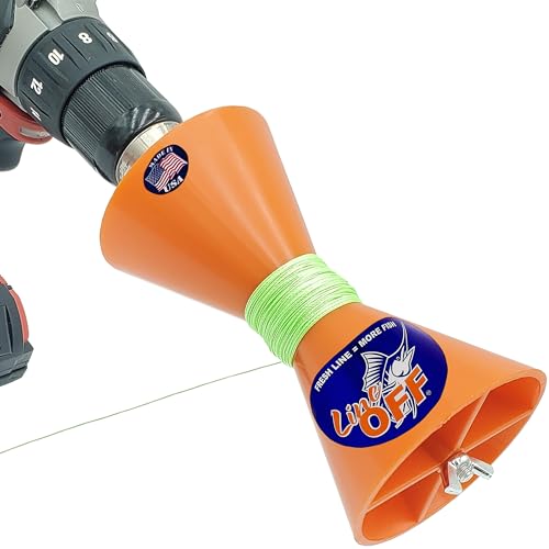 Line Off Stripper Removes Strip Line Fishing Reel Accessories (Orange)