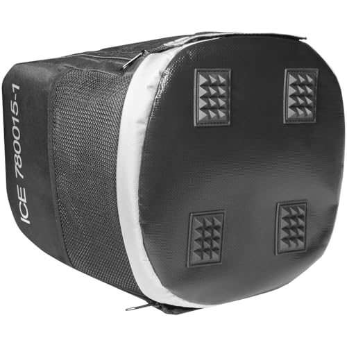 780015-1 Compatible with Humminbird ICE Flashers ICE 35, ICE 45, ICE 55 Models, CC ICE Fishing Flasher Soft Sided Carrying Case Storage Travel Bag for Portable GPS Navigators