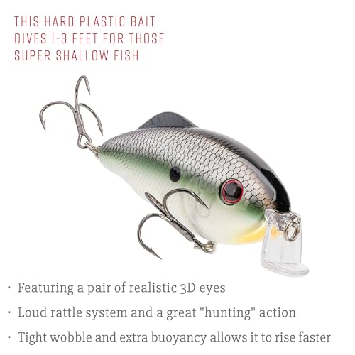 Strike King Hybrid Hunter Shallow Crankbait - color: 738 - Muh Knee Shad