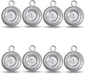 Disc Sinkers Fishing Weights, Coin Fishing Sinkers Weights Saltwater Surf Fishing Weights Bottom Drifting Trolling Catfishing Fishing Sinkers Saltwater Gear Tackle 1oz 2oz 3oz 4oz 5oz 6oz 8oz - style: 1 Ounce, 8 Pack