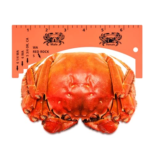 Lakei Crab Gauge, Measure for Dungeness, Blue Crab, Rock Crab, Lobste