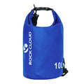 ROCK CLOUD Dry Bag Waterproof 10L Dry Sack for Kayaking Rafting Boating Beach Surfing Swimming Canoe Camping Hiking Fishing Ski - color: Blue, size: 10L