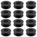 Xhziy 55mm Plastic Spool Empty Plastic Spool Chain Spool Suitable for Winding All Kinds of Rope 12pcs