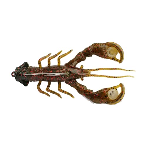 Berkley PowerBait Clatter Craw Fishing Soft Bait - color: Swamp Craw