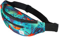 Vibe Festival Gear Rave Fanny Pack for Women Men – Festival, 4 Pockets, Adjustable Strap, Cute Waist Bag, Crossbody Belt Bag, Hiking, Running, Cycling - color: Hawaii, size: Fits Most
