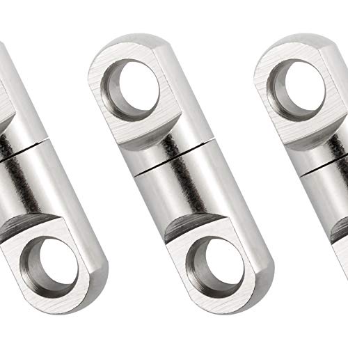 Dr.Fish Heavy Swivels for Saltwater Fishing, 190-705LB Wind on Swivels Rust Resistant Heavy Duty Fishing Tackles Stainless for Tuna Shark - size: 375LB