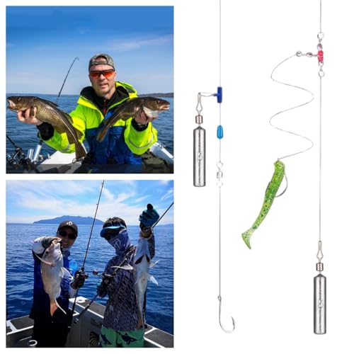 50Pcs Fishing Weights Sinkers Drop Shot Weights Pencil Skinny Sinkers with Barrel Swivel Casting Sinkers Catfishing Sinkers Lead Weights Sinkers for Saltwater Freshwater Fishing-(3.5-10g) - size: 3/16oz(5g)-50 Pack