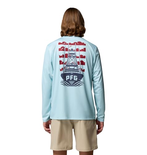 Columbia Terminal Tackle PFG Dare Devil Long Sleeve - color: Marine Light, size: X-Small