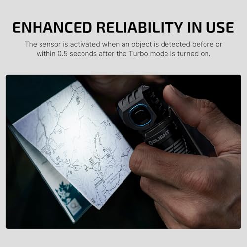 OLIGHT Perun 3 Rechargeable Headlamp Flashlight, 3000 Lumens LED Headlight with Red Light, Waterproof Head Lamp with Headband for Outdoor Camping, Hiking, Working(Black) - color: Black