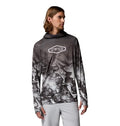 Columbia Men's Pfg Super Terminal Tackle Vent Hoodie - color: Shark Aerials Fade, size: X-Small