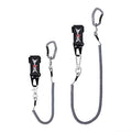 HERCULES M4 Fishing Lanyard, Fishing Pole Tether, Kayak Paddle Leash, Heavy Duty Retractable Coiled Lanyard for Fishing, Rods, Pliers, Boating, Paddles, Kayak - color: Paddle Leash (17.7" Plus, 5.9")