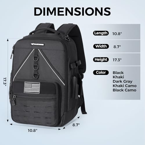 KastKing KarryAll KastMate Fishing Tackle Backpack,Water-Resistant Tackle Bag With 2 Rod Holders,Fishing Gear and Equipment With Large Gear Storage,Black - color: A: Black