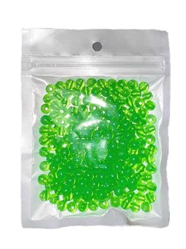Fishing Beads for Catfish,Match with Fishing line,6mm,70/200/500 per Pack - color: green, size: 200pcs