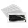 100 Pack Soft Plastic Baits Bags 8.8"x5.5" | Heavy-Duty Clear Lock Zipper Lure Packaging Bags - Leakproof Double-Sealed Zipper Storage for Soft Plastic Lures & Fishing Gear | Multiple Sizes - size: 8.8" x 5.5"