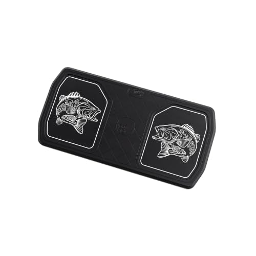 Cling Fishing Products Mag Grab Delta Fishing Magnet - Magnetic Holder and Organizer for Fishing Tools, Pliers, Hooks, Tackle - Used for Boats, Cars, Trucks, Bags, Gear Boxes - color: Black, size: Largemouth