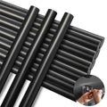 CroBlissful 20 Pcs Paintless Dent Repair Glue Sticks PDR Glue Hot Sticks Paintless Dent Repair Tool for Car Restoration Remover Tool Set (Black) - color: Black