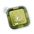 Cling Fishing Products Mag Grab® Mini – Compact Magnetic Fly Holder/Fly Patch & Organizer for Fly Fishing Vest, hat, Waders and Fishing Packs (Rising Dun, Deep Green) - color: Deep Green, style: Rising Dun