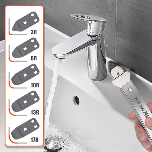 THINKWORK Caulking Tool Kit, 4 in 1 Caulk Remover Tool, Stainless Steel Caulk Tool for Kitchen Bathroom Window Sink Tile Joint, Silver - color: Silver