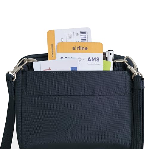 Travelon Anti-Theft Classic Convertible Crossbody & Waist Pack - color: Midnight