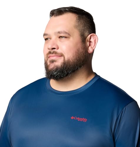 Columbia Terminal Tackle PFG High Side Long Sleeve - color: Collegiate Navy/Pfg High Side Dorado, size: X-Small