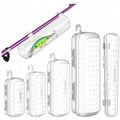 LemonRoad 5 Pcs Fishing Hook Cover Fishing Lure Covers Set Lure Wrap with Vent Holes, 5 Sizes Rod Hook Protection Multiple Bait Storage Attachments for Freshwater Saltwater Gear